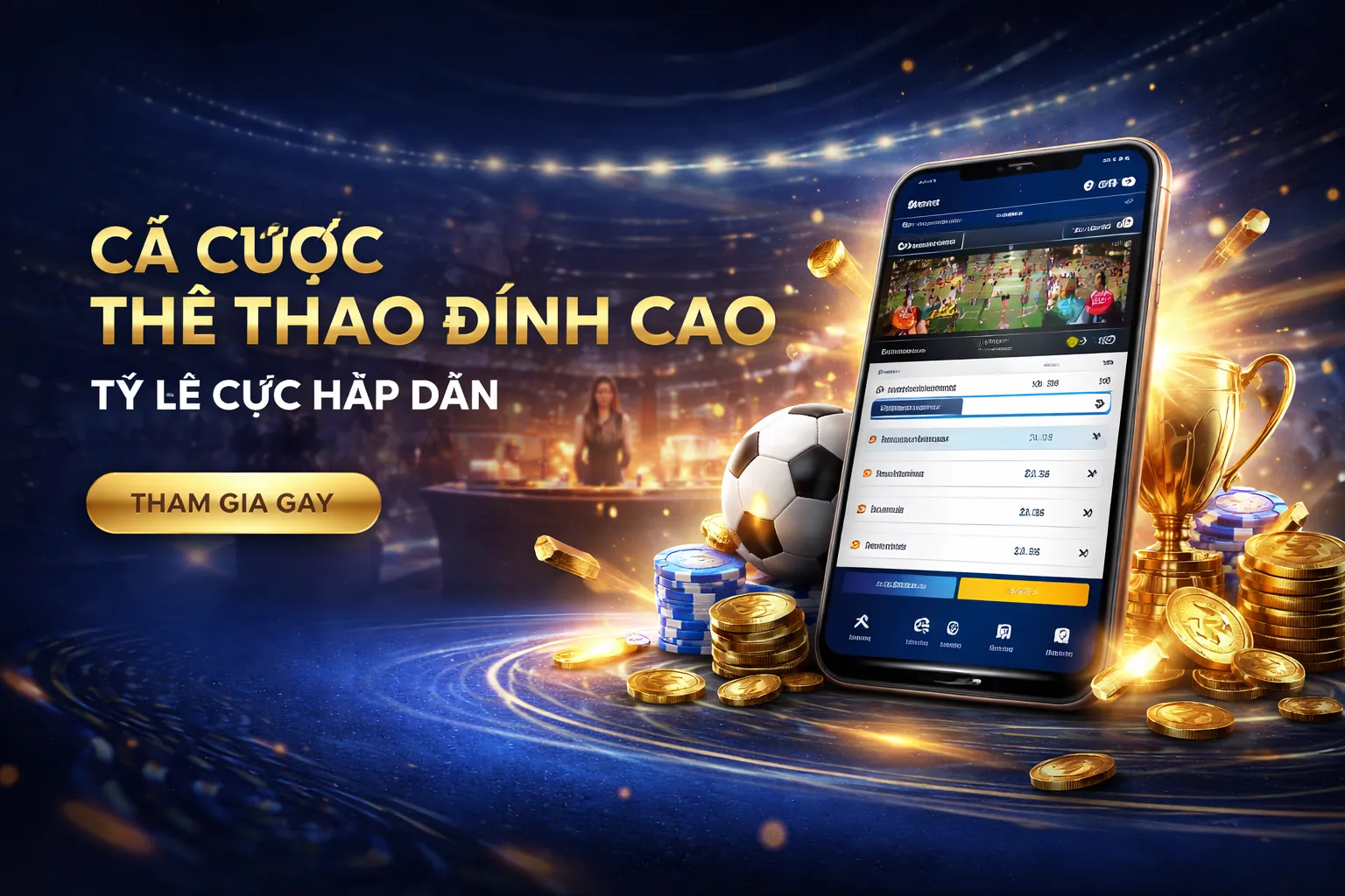 Cá cược thể thao đỉnh cao tại 888vip